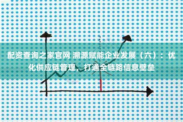 配资查询之家官网 溯源赋能企业发展（六）：优化供应链管理，打通全链路信息壁垒